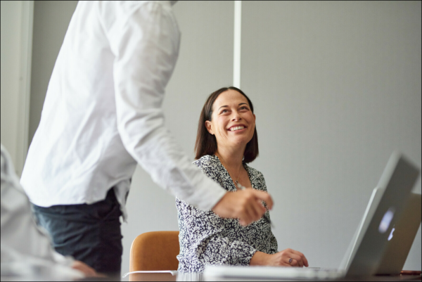 New Zealand CEO smiling with an HR Today People Consultant