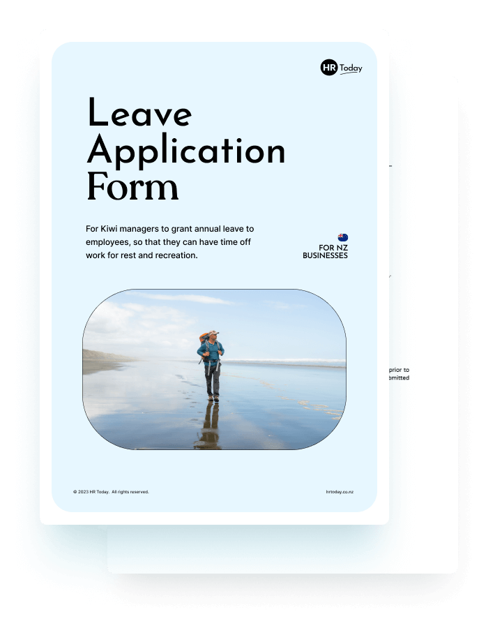 Leave Application Form Template Free Download NZ EQ Consultants