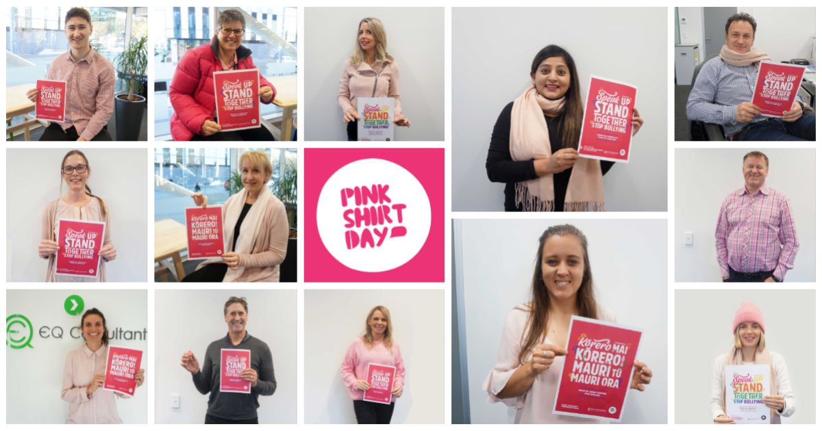 Pink Shirt Day NZ EQ Consultants